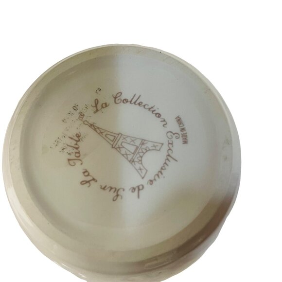 La Collection Exclusives De La Tour Eiffel Ceramic Mug Cup 4 1/3" x 3 3/4" - Picture 3 of 6
